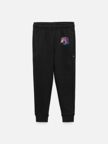 Pferd - Kinder/Teenager Premium Sweathose - Schwarz