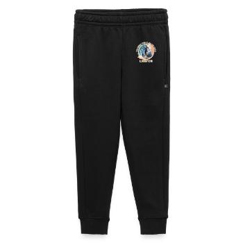 Laufen: Der Schmerz vergeht Der Stolz bleibt - Kinder/Teenager Premium Sweathose - Schwarz - Vorne - AI Model Kid Male (0cm)