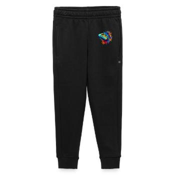Iguane - Pantalon de survêtement enfant/adolescent premium - noir - Devant - AI Model Kid Male (0cm)
