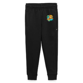 Girafe avec la tête dans les nuages - Pantalon de survêtement enfant/adolescent premium - noir - Devant - AI Model Kid Male (0cm)