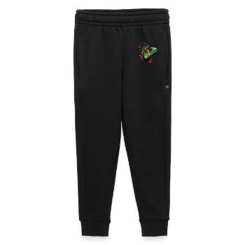 Iguane - Pantalon de survêtement enfant/adolescent premium - noir - Devant - AI Model Kid Male (0cm)