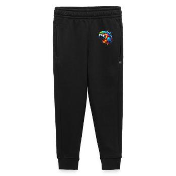 Perroquet - Pantalon de survêtement enfant/adolescent premium - noir - Devant - AI Model Kid Male (0cm)