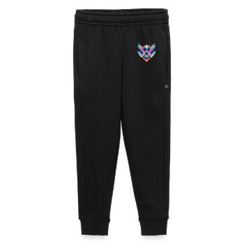 Elfe (01) - Pantalon de survêtement enfant/adolescent premium - noir - Devant - AI Model Kid Male (0cm)