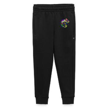 Caméléon - Pantalon de survêtement enfant/adolescent premium - noir - Devant - AI Model Kid Male (0cm)