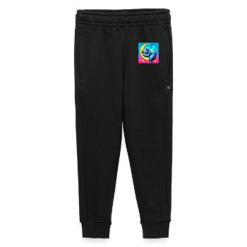 Faultier schläft auf dem Mond - Kinder/Teenager Premium Sweathose - Schwarz - Vorne - AI Model Kid Male (0cm)