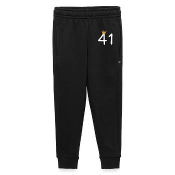Royal graffiti number 41 - Kids’/Teens' Premium Sweatpants - black - Front - AI Model Kid Male (0cm)