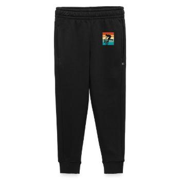 Vélo Bmx Retro Bmx - Pantalon de survêtement enfant/adolescent premium - noir - Devant - AI Model Kid Male (0cm)