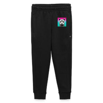 Alpaga - Pantalon de survêtement enfant/adolescent premium - noir - Devant - AI Model Kid Male (0cm)