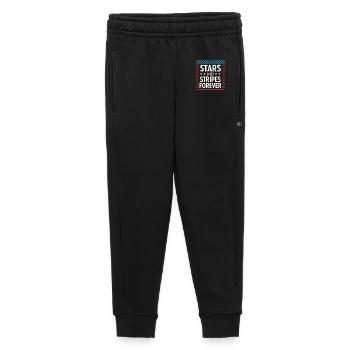 Forever Stars and Stripes - Kids’/Teens' Premium Sweatpants - black - Front - AI Model Kid Male (0cm)