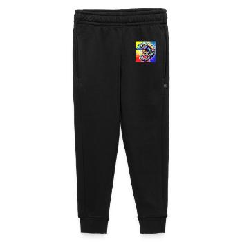 Gecko - Pantalon de survêtement enfant/adolescent premium - noir - Devant - AI Model Kid Male (0cm)