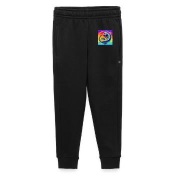 Gecko - Pantalon de survêtement enfant/adolescent premium - noir - Devant - AI Model Kid Male (0cm)