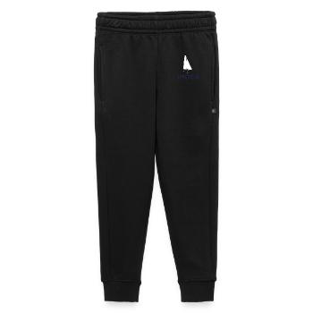 IMOCA – Passion Voile et Course au Large - Pantalon de survêtement enfant/adolescent premium - noir - Devant - AI Model Kid Male (0cm)