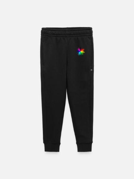 Farbexplosion Radialburst - Kinder/Teenager Premium Sweathose - Schwarz