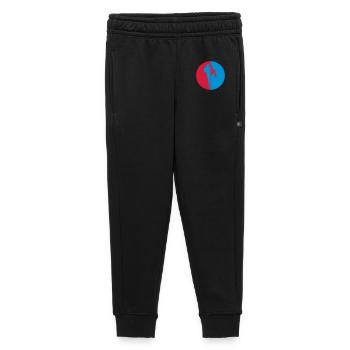 Kickboxen / Kickboxing / Kickboxer / Kick Boxing - Kinder/Teenager Premium Sweathose - Schwarz - Vorne - AI Model Kid Male (0cm)
