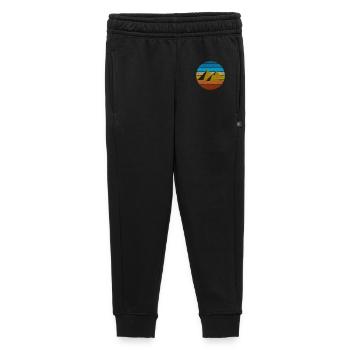 Egypt retro pyramids vintage gift idea Cairo - Kids’/Teens' Premium Sweatpants - black - Front - AI Model Kid Male (0cm)