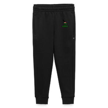 Girafe du Kenya - Pantalon de survêtement enfant/adolescent premium - noir - Devant - AI Model Kid Male (0cm)