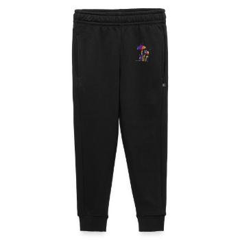 Champignons fantaisie colorés en peinture fluorescente - Pantalon de survêtement enfant/adolescent premium - noir - Devant - AI Model Kid Male (0cm)