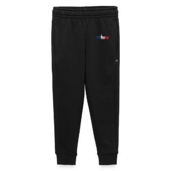 Strasburg City Skyline France Landmark Map - Kids’/Teens' Premium Sweatpants - black - Front - AI Model Kid Male (0cm)