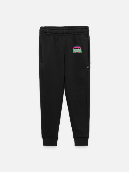 Summer time casual van for summer - Kids’/Teens' Premium Sweatpants - black