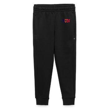 Course de course sport jogging course à pied sport marathon - Pantalon de survêtement enfant/adolescent premium - noir - Devant - AI Model Kid Male (0cm)