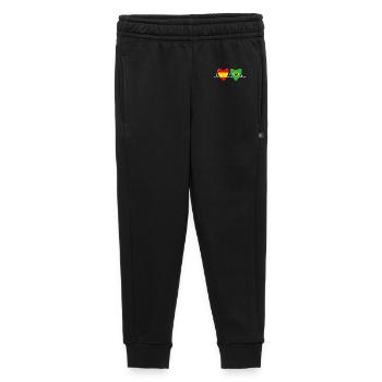 Brésil Espagnol Drapeau Brésilien Cadeau - Pantalon de survêtement enfant/adolescent premium - noir - Devant - AI Model Kid Male (0cm)