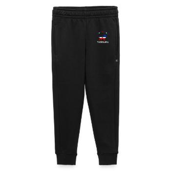Jugoslawien Löwen Design - Kinder/Teenager Premium Sweathose - Schwarz - Vorne - AI Model Kid Male (0cm)
