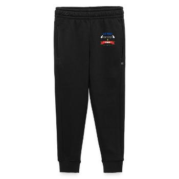 Ce mec supporte Paris - Pantalon de survêtement enfant/adolescent premium - noir - Devant - AI Model Kid Male (0cm)