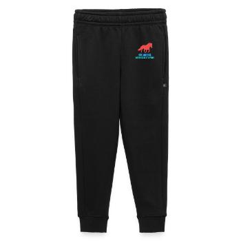 Chevaux islandais Déclaration de poney Amoureux des chevaux islandais - Pantalon de survêtement enfant/adolescent premium - noir - Devant - AI Model Kid Male (0cm)