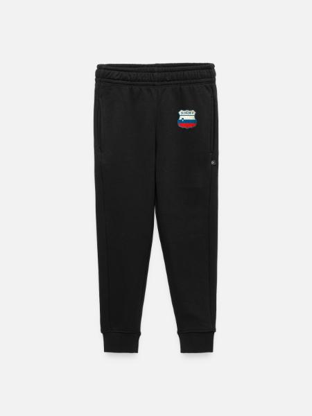 Slowenien Flaggen Wappen Design - Kinder/Teenager Premium Sweathose - Schwarz