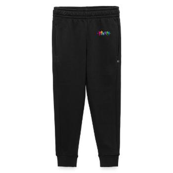 Padel Padel Team Training Coach Player Tournament - Pantalon de survêtement enfant/adolescent premium - noir - Devant - AI Model Kid Male (0cm)