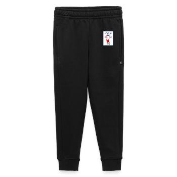 Mathématiques démocratiques françaises - Pantalon de survêtement enfant/adolescent premium - noir - Devant - AI Model Kid Male (0cm)