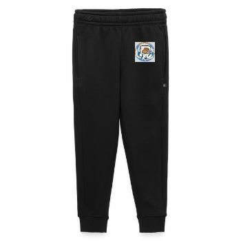 Casquettes astro - Pantalon de survêtement enfant/adolescent premium - noir - Devant - AI Model Kid Male (0cm)