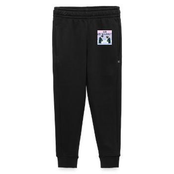 Bon rétablissement ENFANTS - Pantalon de survêtement enfant/adolescent premium - noir - Devant - AI Model Kid Male (0cm)