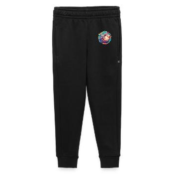 Hérisson - Pantalon de survêtement enfant/adolescent premium - noir - Devant - AI Model Kid Male (0cm)