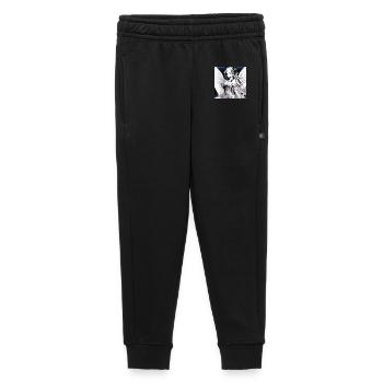 Engelfigur im Noir-Kontrast - Kinder/Teenager Premium Sweathose - Schwarz - Vorne - AI Model Kid Male (0cm)