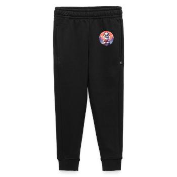 Belesenes Alpaka vor Sonnenaufgang - Kinder/Teenager Premium Sweathose - Schwarz - Vorne - AI Model Kid Male (0cm)