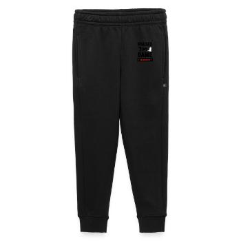 Gaming Console and Controller Graphic Design - Kids’/Teens' Premium Sweatpants - black - Front - AI Model Kid Male (0cm)