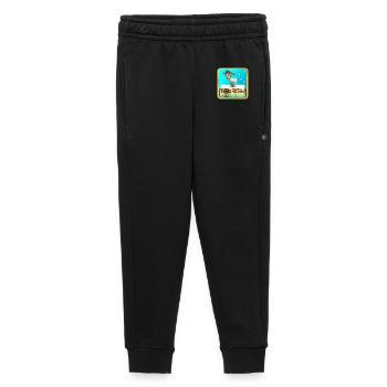POULET D’HIVER - MERCI POUR LE DÉNEIGEMENT - Pantalon de survêtement enfant/adolescent premium - noir - Devant - AI Model Kid Male (0cm)