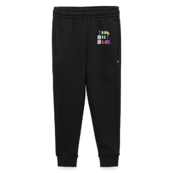 Career Engineer Job Success Earn Money Profession - Kids’/Teens' Premium Sweatpants - black - Front - AI Model Kid Male (0cm)