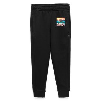 Crabe sous l'eau - Pantalon de survêtement enfant/adolescent premium - noir - Devant - AI Model Kid Male (0cm)