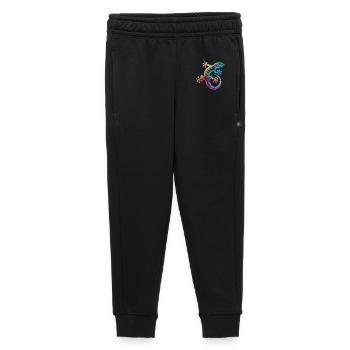 Gecko - Kinder/Teenager Premium Sweathose - Schwarz - Vorne - AI Model Kid Male (0cm)