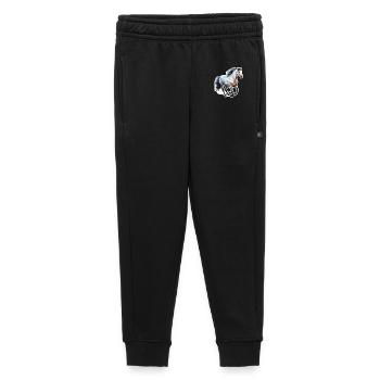 Wild horse - Kids’/Teens' Premium Sweatpants - black - Front - AI Model Kid Male (0cm)