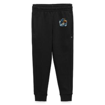 Finance Taurus Bear Fight Wall Street Gift - Kids’/Teens' Premium Sweatpants - black - Front - AI Model Kid Male (0cm)