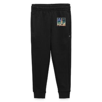 Vers l’espace ! Visitez Saturne dès aujourd’hui. Voyages spatiaux japonais - Pantalon de survêtement enfant/adolescent premium - noir - Devant - AI Model Kid Male (0cm)