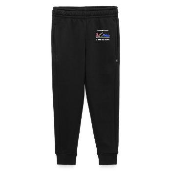 Auto Statement Tanken Energiespeicher Strom - Kinder/Teenager Premium Sweathose - Schwarz - Vorne - AI Model Kid Male (0cm)