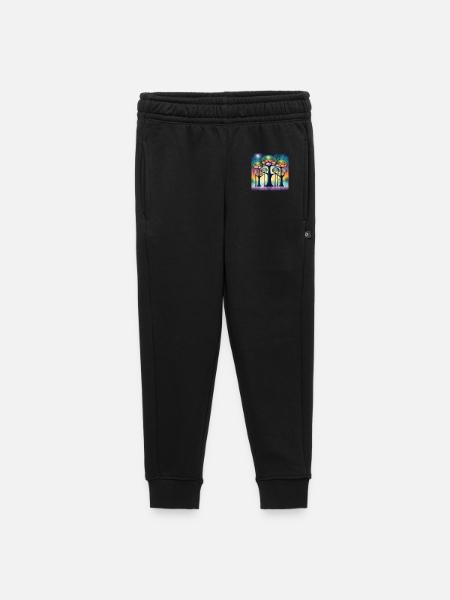 Hundertwasser Bäume - Kinder/Teenager Premium Sweathose - Schwarz