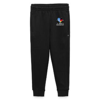 Somalia and Germany 100% friendship - Kids’/Teens' Premium Sweatpants - black - Front - AI Model Kid Male (0cm)