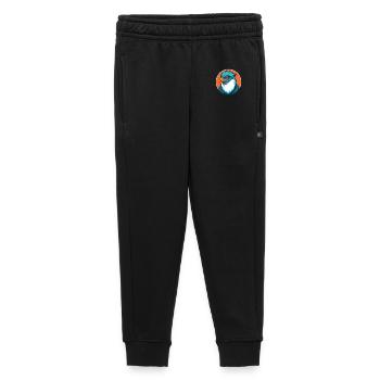 Coucou oiseau mignon Kawaii dessin animé Animal Animal Logo - Pantalon de survêtement enfant/adolescent premium - noir - Devant - AI Model Kid Male (0cm)