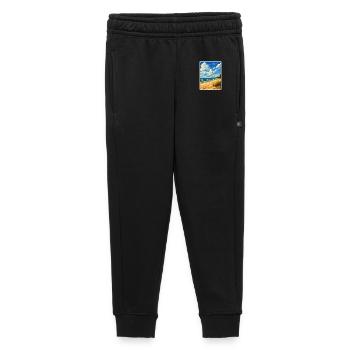 Indiana Dunes National Park Travel Poster Souvenir - Kids’/Teens' Premium Sweatpants - black - Front - AI Model Kid Male (0cm)