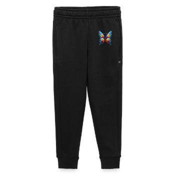 Papillon - Pantalon de survêtement enfant/adolescent premium - noir - Devant - AI Model Kid Male (0cm)